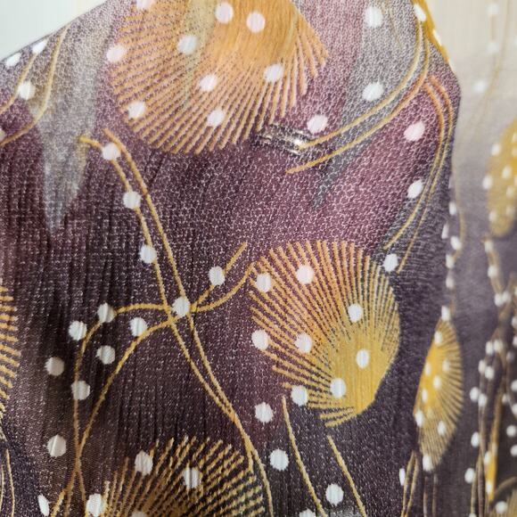 ULTRA PINK Dress Womens Large Babydoll Boho Fairycore Feminine Coquette Romantic - Picture 10 of 12